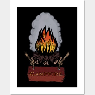 Campfire Posters and Art